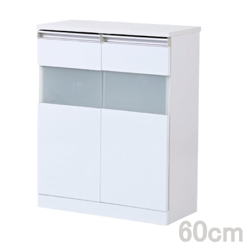 キッチンキャビネット 収納 コンパクト 作業台 幅60cm ロータイプ