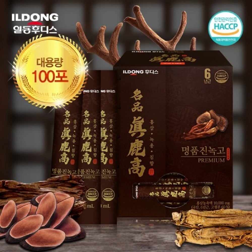 韓国-KMEAL-一同フディス名品濃緑高プレミアム10mlx100包 9,559円