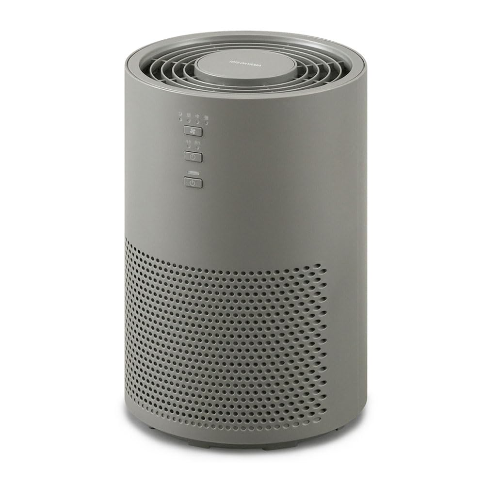 アイリスオーヤマ 空気清浄機 10畳 小型 消臭 除菌 脱臭 ホコリ 花粉 集じん PM2.5 ペット 静音 省エネ 軽量 タバコ アレルギー対策 コンパクト おやすみモード インテリア 切りタイマー