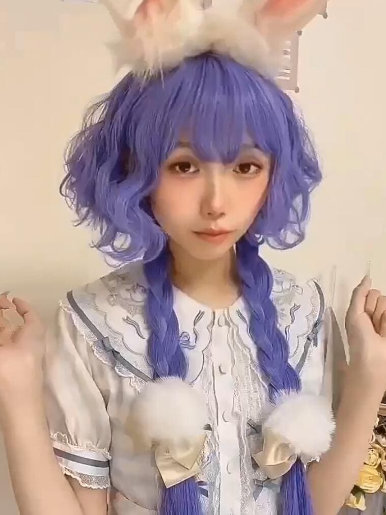 173【新作登場 最安値】70CM 系　ウィッグ ロリータ 原宿 かつら カラー　ピンクゴスロリ　可愛い