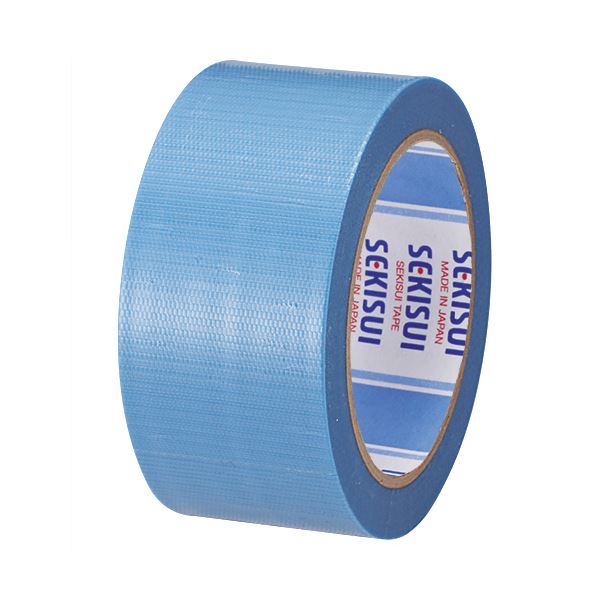 (まとめ) 積水化学 透明クロステープ No.781 50mm×25m 青 N78SB03 1巻 (×30セット)