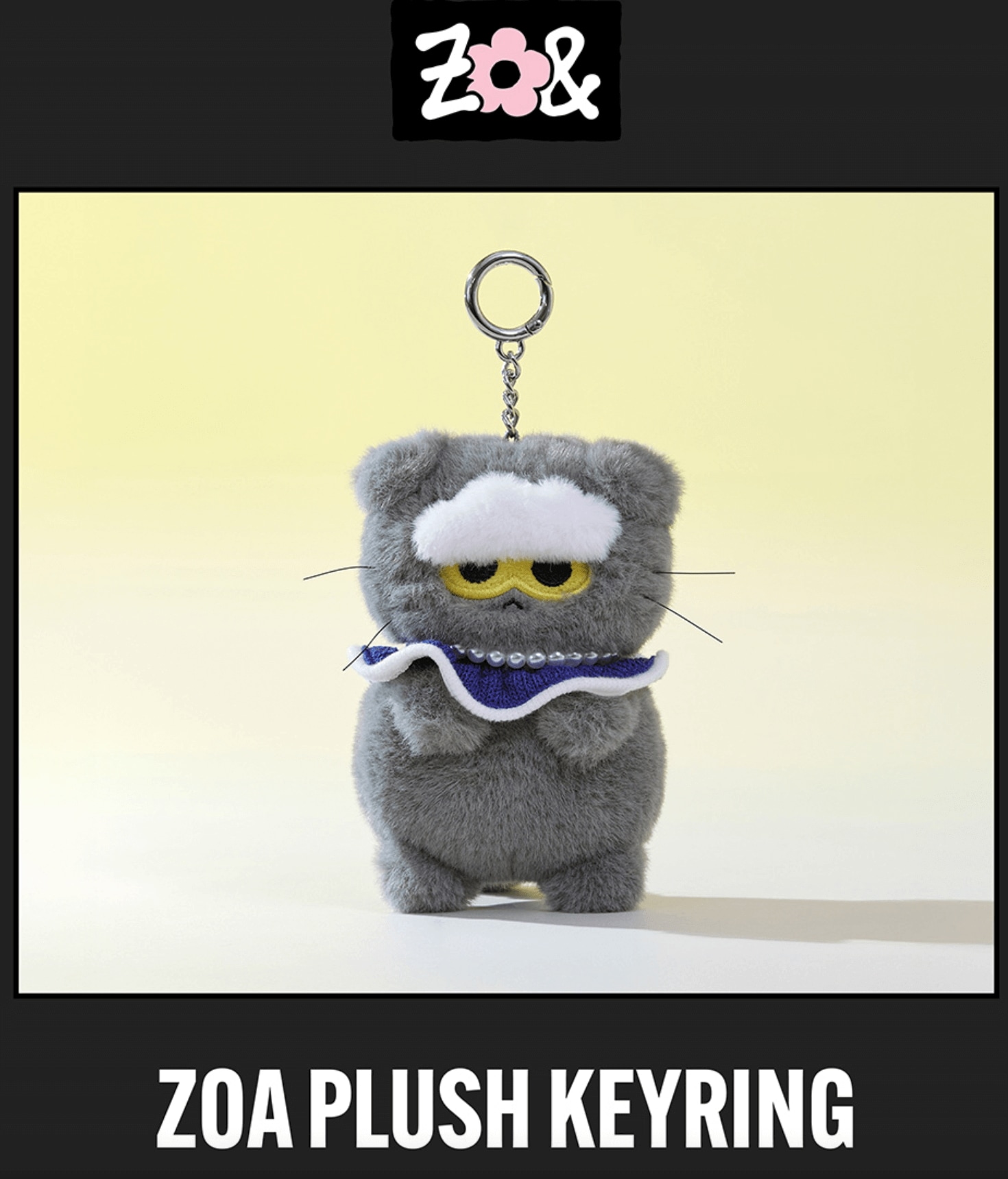 韓国　ZO&FRIENDS　ZOA　G-DRAGON　ぬいぐるみ　キーリング ZOA PLUSH KEYRING g-dragon キーリング - メルカリ