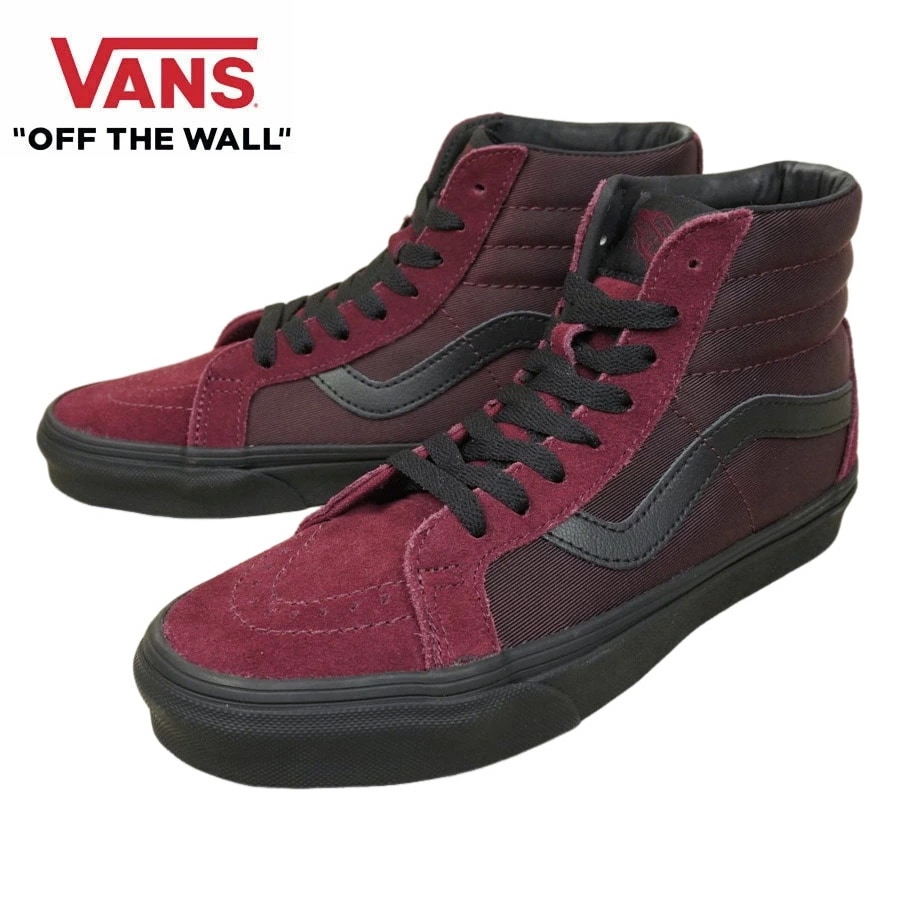 VANS スニーカーVANS ヴァンズ バンズ【箱なし】SK8-HI REISSUE スケートハイ レイシュ―(METALLIC TWILL)PORT ROYA