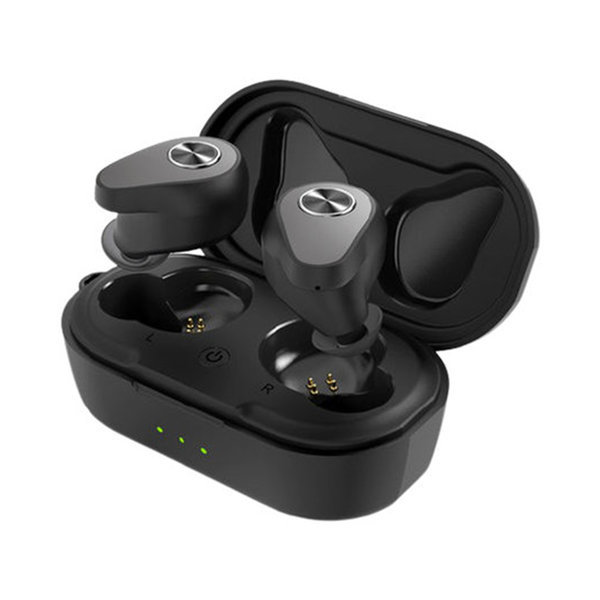 Bluetoothイヤホン アイアンV50 40時間再生/IPX7/ワイヤレス充電
