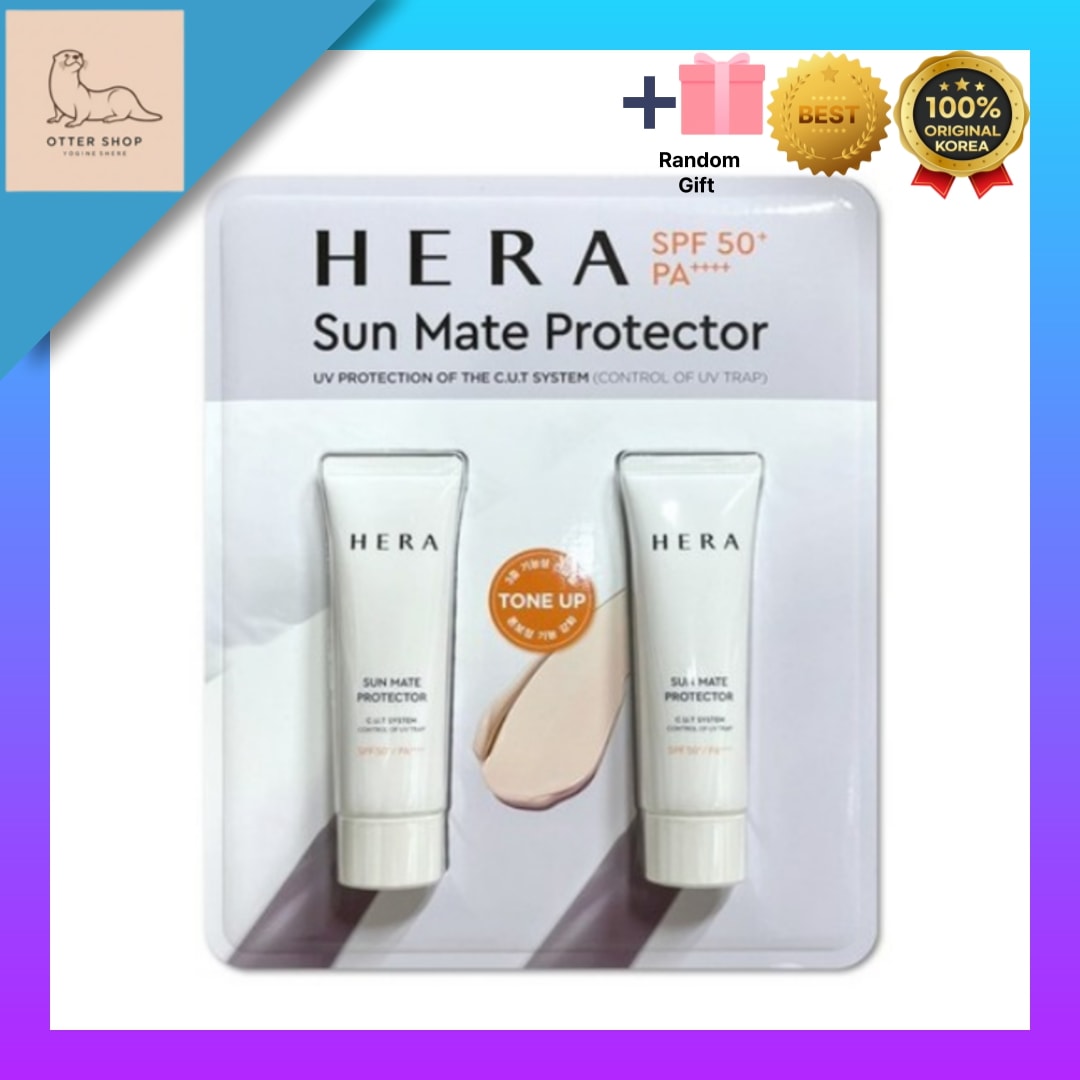 [韓国コスメ][1+1企画 セット]サンメイトプロテクター 50ml+50ml/UVカット/化粧下地/ベタつかない/肌バリア/保湿/しっとり/ツヤ肌/軽いつけ心地