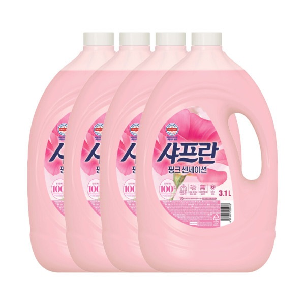 サフランピンク 3.1L 容器 4個(贈呈品なくなり次第贈呈終了)