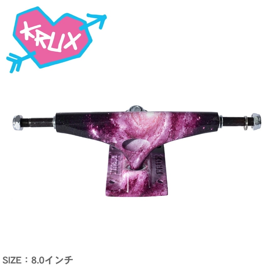 トラック 8.0 K5 スタンダード トラック 33132451 セット ピンク 8.0 K5 33132451 1個 ロゴ カスタム 付け替え スケートボード NHS エヌエイチエス スポーツ