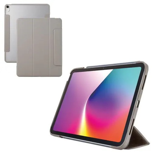 エレコム TB-A25XWVFCGB iPad Air ケース 13インチ ( M3／M2 ) マグネット式フラップグレージュ