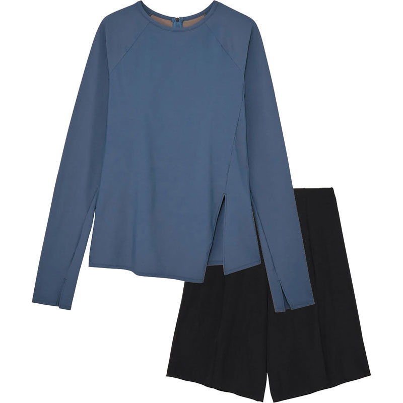 L/S Separates 水泳 水着レディースその他 sfw22430-bk