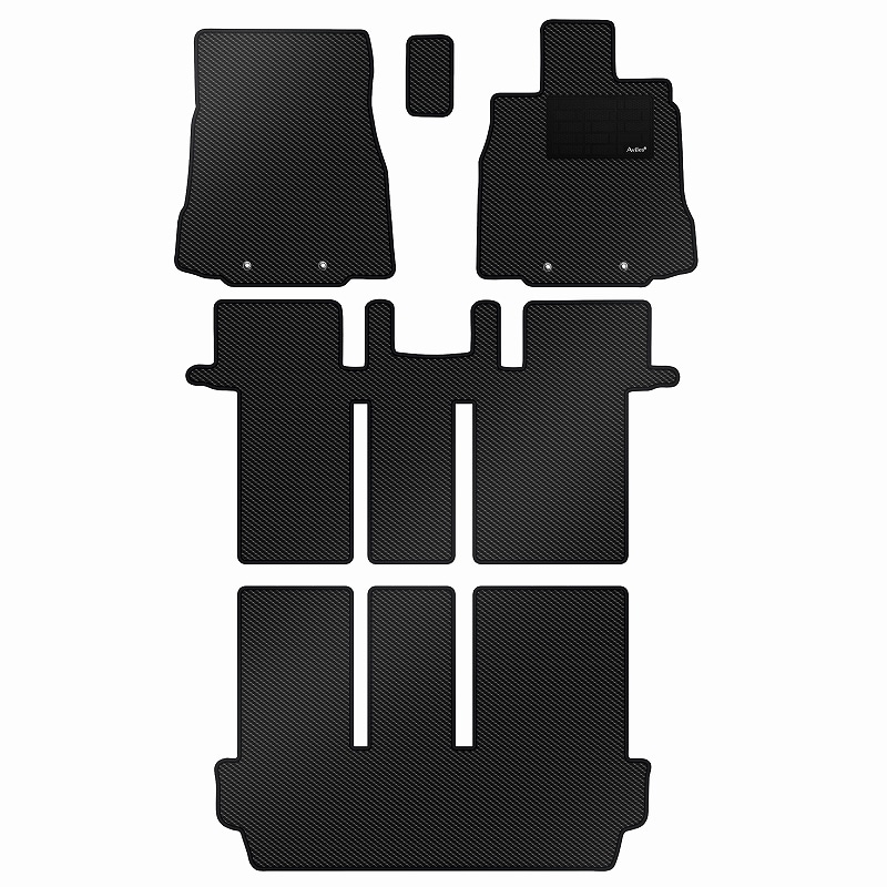 [防水マット]日産 エルグランド E52 フロアマット [カーボン柄]