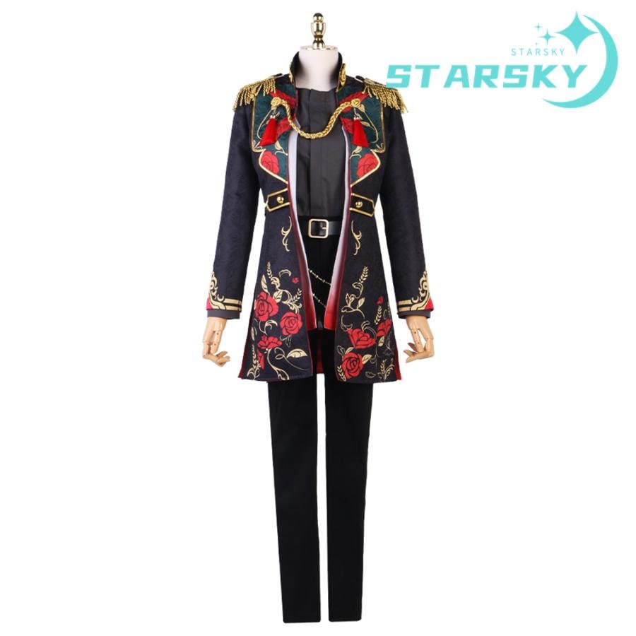 工場直販 急速出荷 あんさんぶるスターズ！ 勇侠青春謳 鬼龍紅郎 風　コスプレ衣装　コスプレ服　コスチューム 　イベント