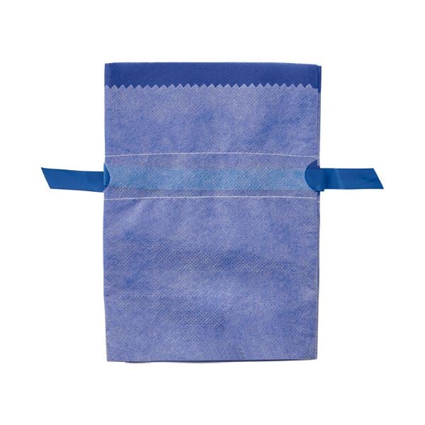 （まとめ）店研創意 不織布リボン付きギフトバッグ ネイビー 15x22x6cm 10枚[x5] 6,842円