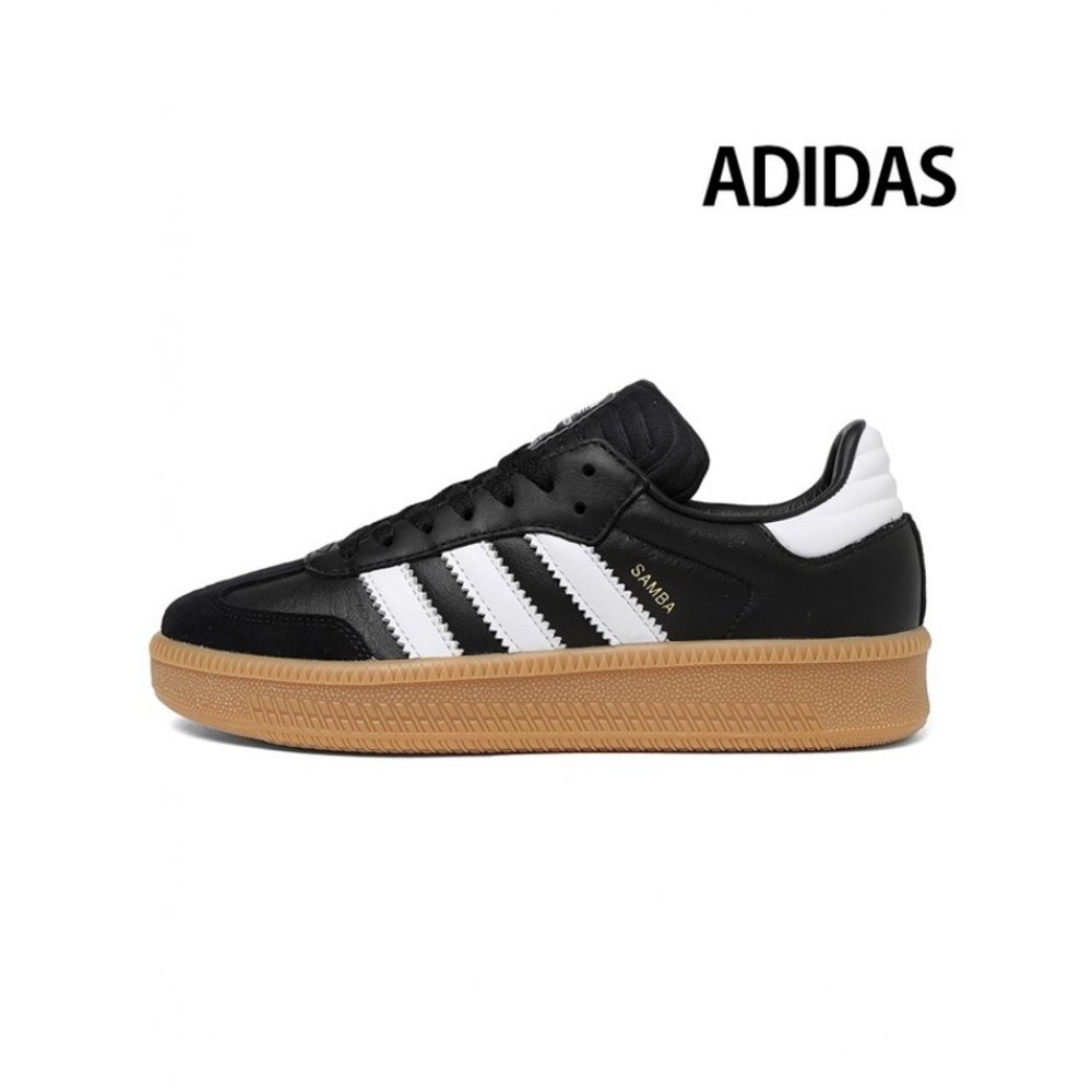 アディダスコモンスニーカーサンバ XLG ブラックガム IE1379