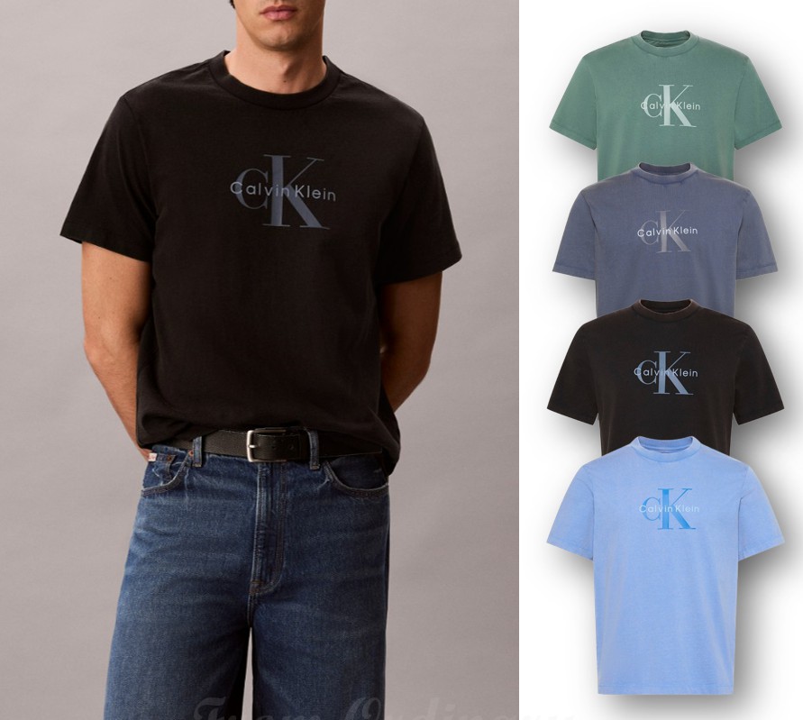 Washed Mono Logo Graphic T-Shirt (4RG832G)
