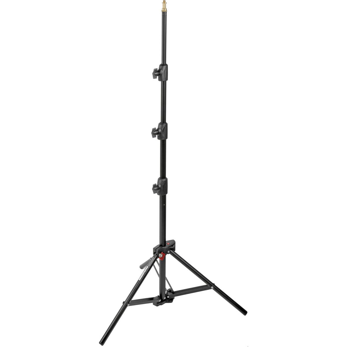 Manfrotto ライトスタンド ミニコンパクトスタンド 4段 アルミ オスダボ仕様 1051BAC 全伸高:211cm