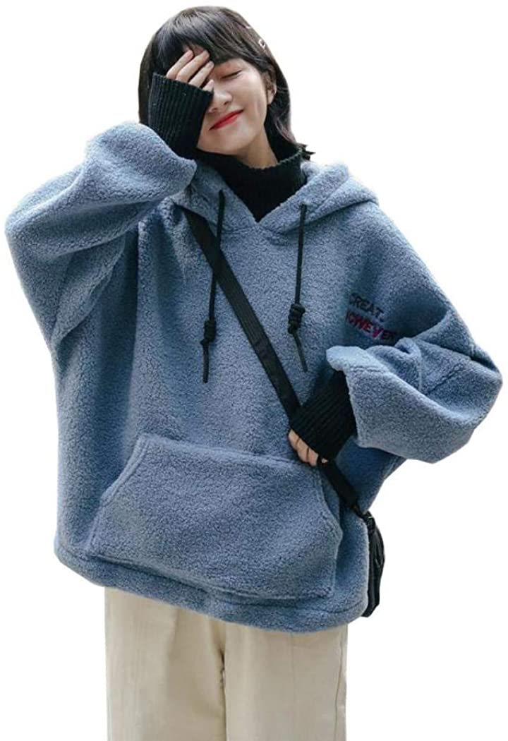 パーカー レディース 長袖 フード付き ボアブルゾン トレーナー 冬 厚手 プルオーバー トップス