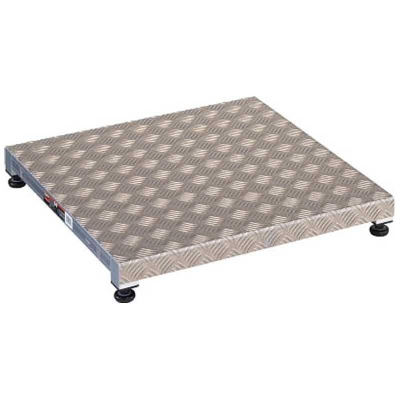 トラスコ中山　低床式アルミ製ステップ 600X600XH90~120　TFS-0660AL