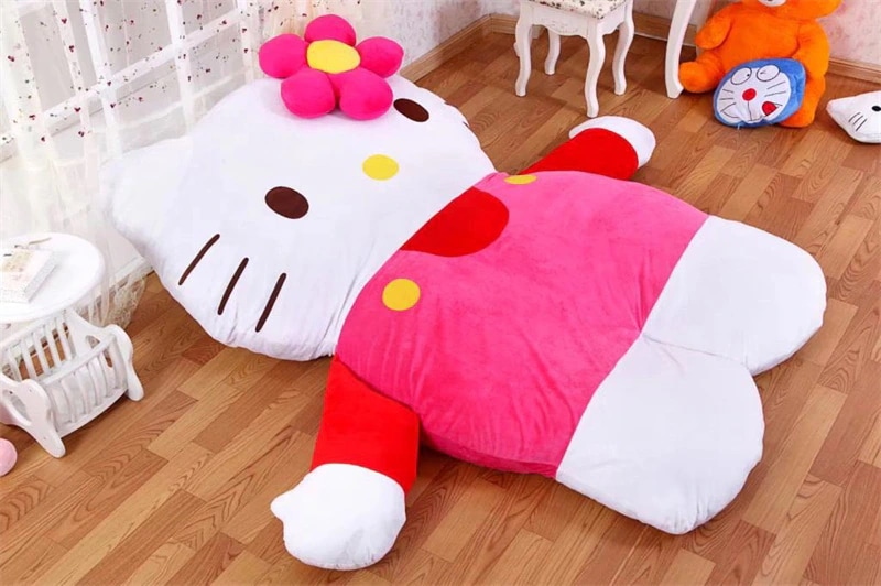 Qoo10] キャラクターマットレスハローキティ怠け者 : 寝具・ベッド