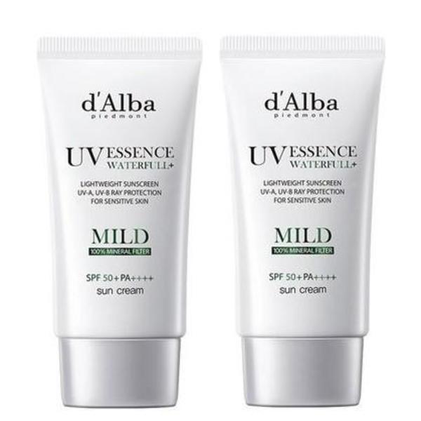 ウォーターフル エッセンス マイルド 日焼け止め 50ml 1+1 無期限 紅茶 目が痛くない