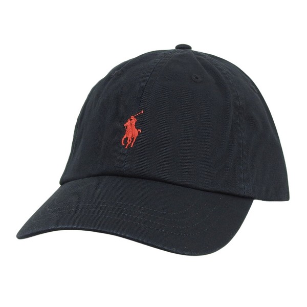 ラルフローレン 帽子 メンズ レディース キャップ OS コットン ブラック CORE REPLEN POLO BLACK HAT 710548524012BK RALPH LAUREN