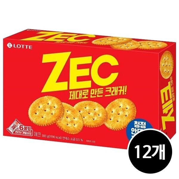 ロッテ製菓 ゼック 300g 12個