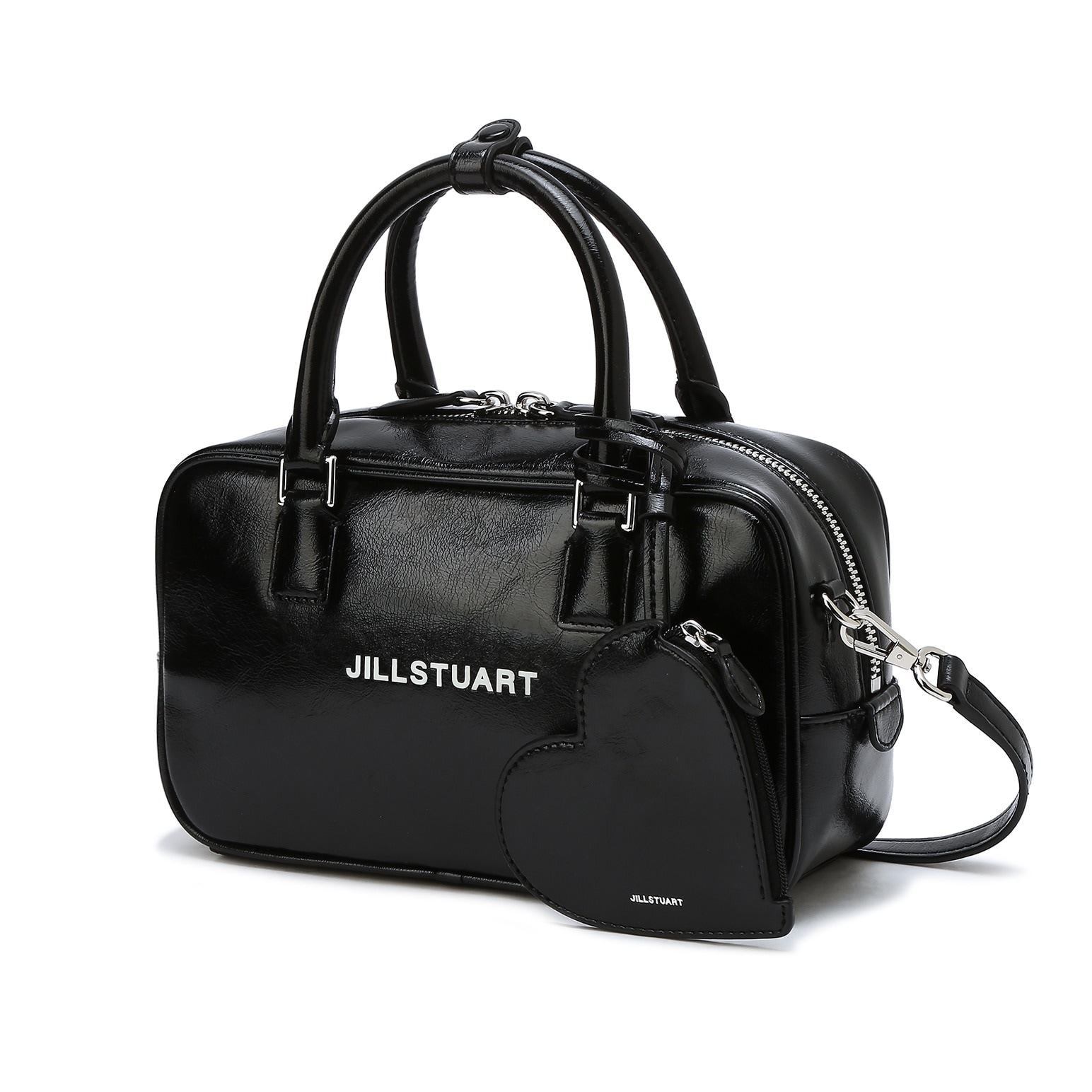 [JILLSTUART] [ペーパーバッグ]ブラックミニトート兼クロスバッグ