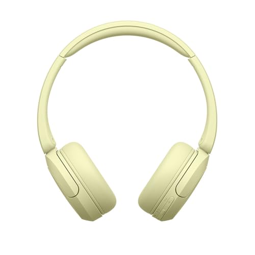 ソニー() ワイヤレスヘッドホン WH-CH520 イエロー Bluetooth 軽量設計 約147g 専用アプリ対応により好みの音質にカスタマイズできる「イコライザー」設定対応 最大50時間連続再生