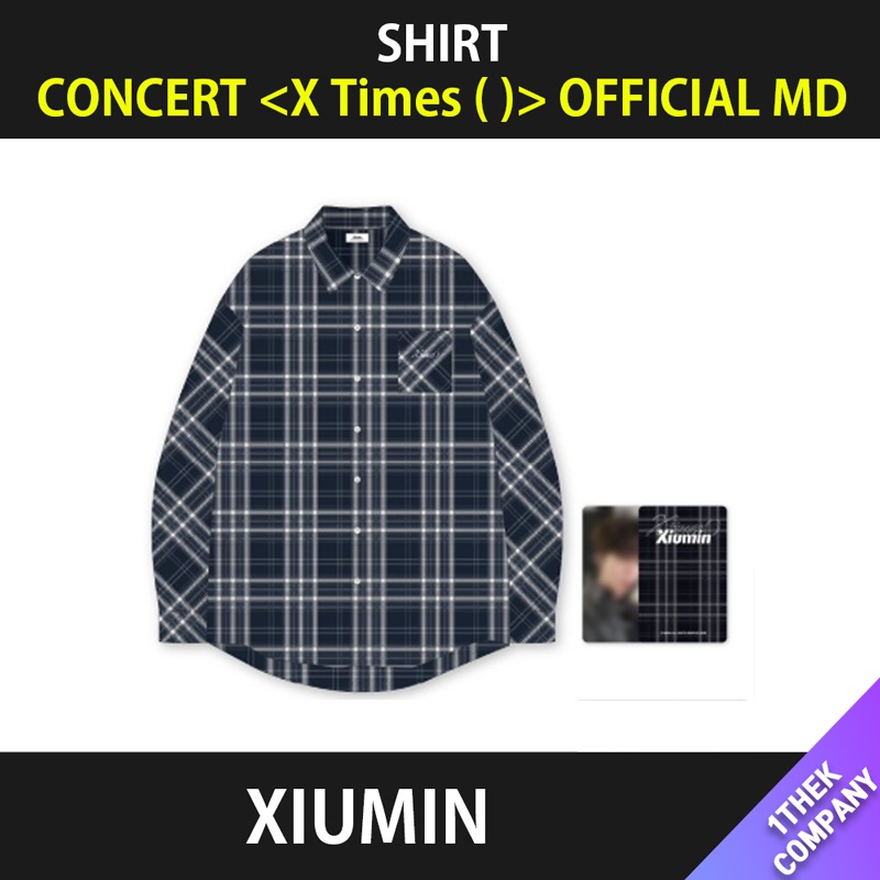 [購入金額特典]（SHIRT）XIUMIN FAN CONCERT X Times ( ) OFFICIAL MD
