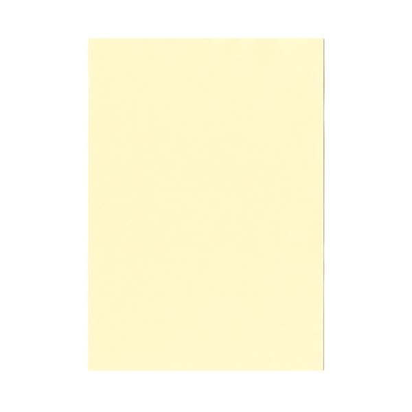 （まとめ）北越コーポレーション 紀州の色上質A3Y目 薄口 レモン 1箱（2000枚:500枚4冊）3セット
