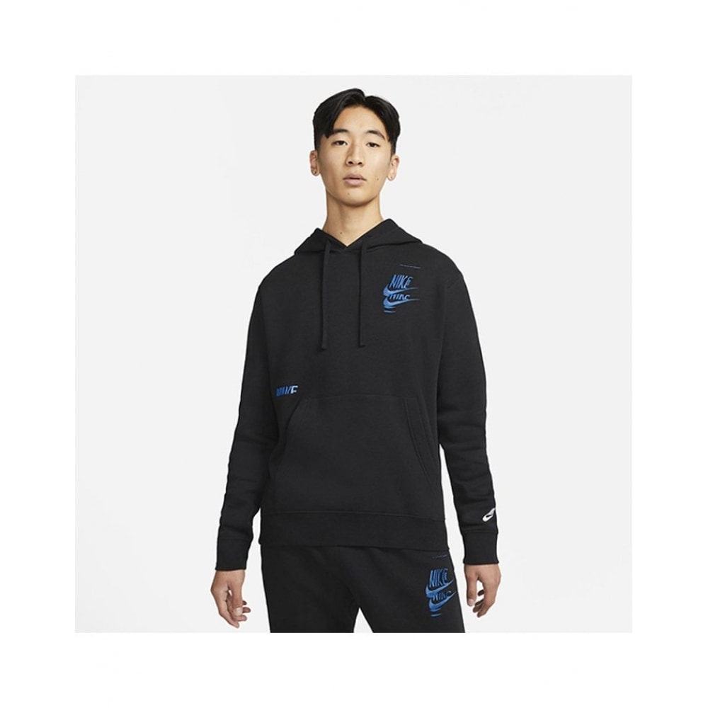 ナイキフーディースポーツエッセンシャルフリースプルオーバーパーカーDM6874-010 S2202