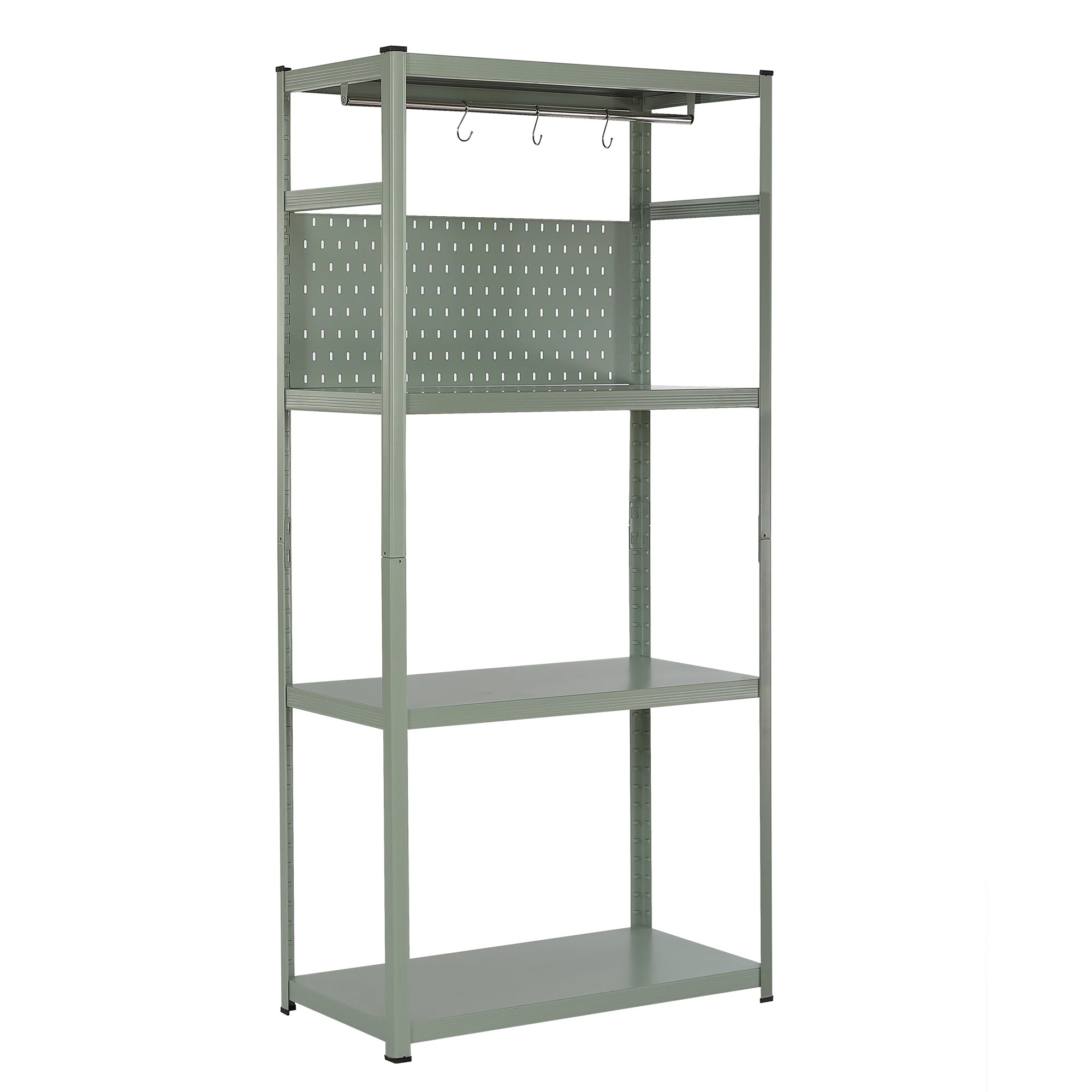 【当日出荷/送 料無料】スチールラック オープンラック 可動棚 分割可能 大容量 オープンシェルフ 収納ラック キッチンラック 棚 食器棚 収納ラック 棚 物置 作業台 倉庫用 ボトル不要 幅80cm