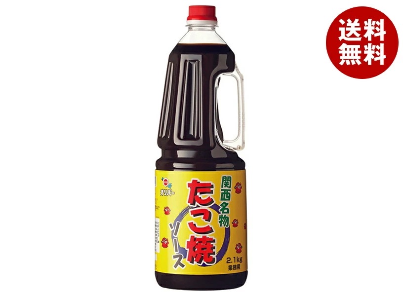 オリバーソース たこ焼ソース 2.1kg×6本入×(2ケース)