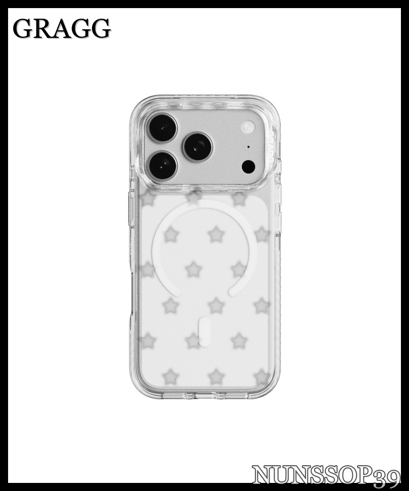 GRAGG MAGSAFE LAYERS FRAME CASE CLEAR - STAR CANDY