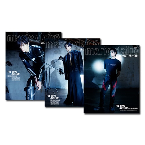 [3種セット] 韓国女性雑誌 marie claire (マリ・クレール) 2025年 7＆8月号 Special Edition (THE BOYZのジュヨン表紙3種セット)