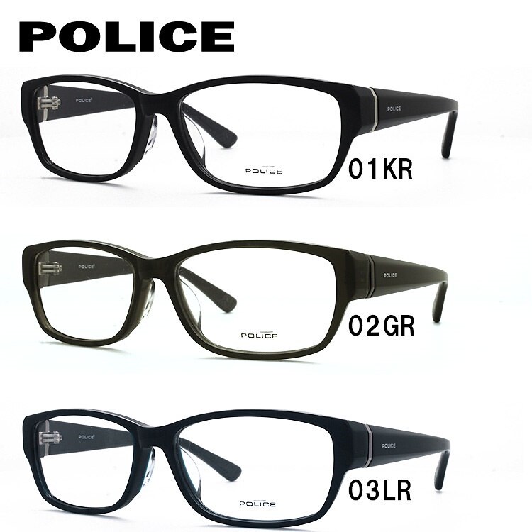 高級ブランド 伊達メガネ 新作 17年 メガネフレーム ポリス アジアンフィット Vpl660j Police 眼鏡 オプション1 01kr Build Standishsmiles Com