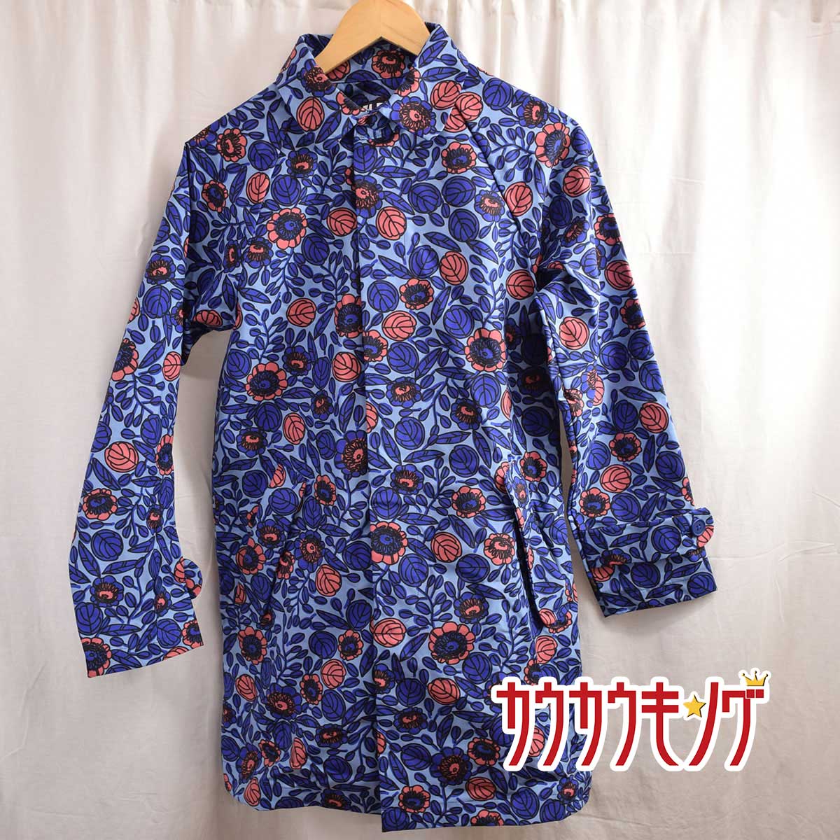 【中古】ヘリーハンセン MTティンコート ロングコート M ブルー HW11372 レディース HELLY HANSEN
