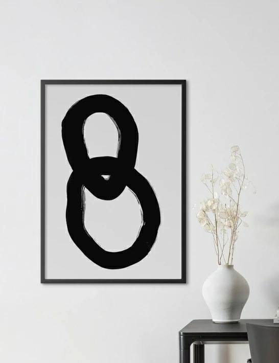 NOUROM INK CIRCLES CONNECTED アートプリント/ポスター