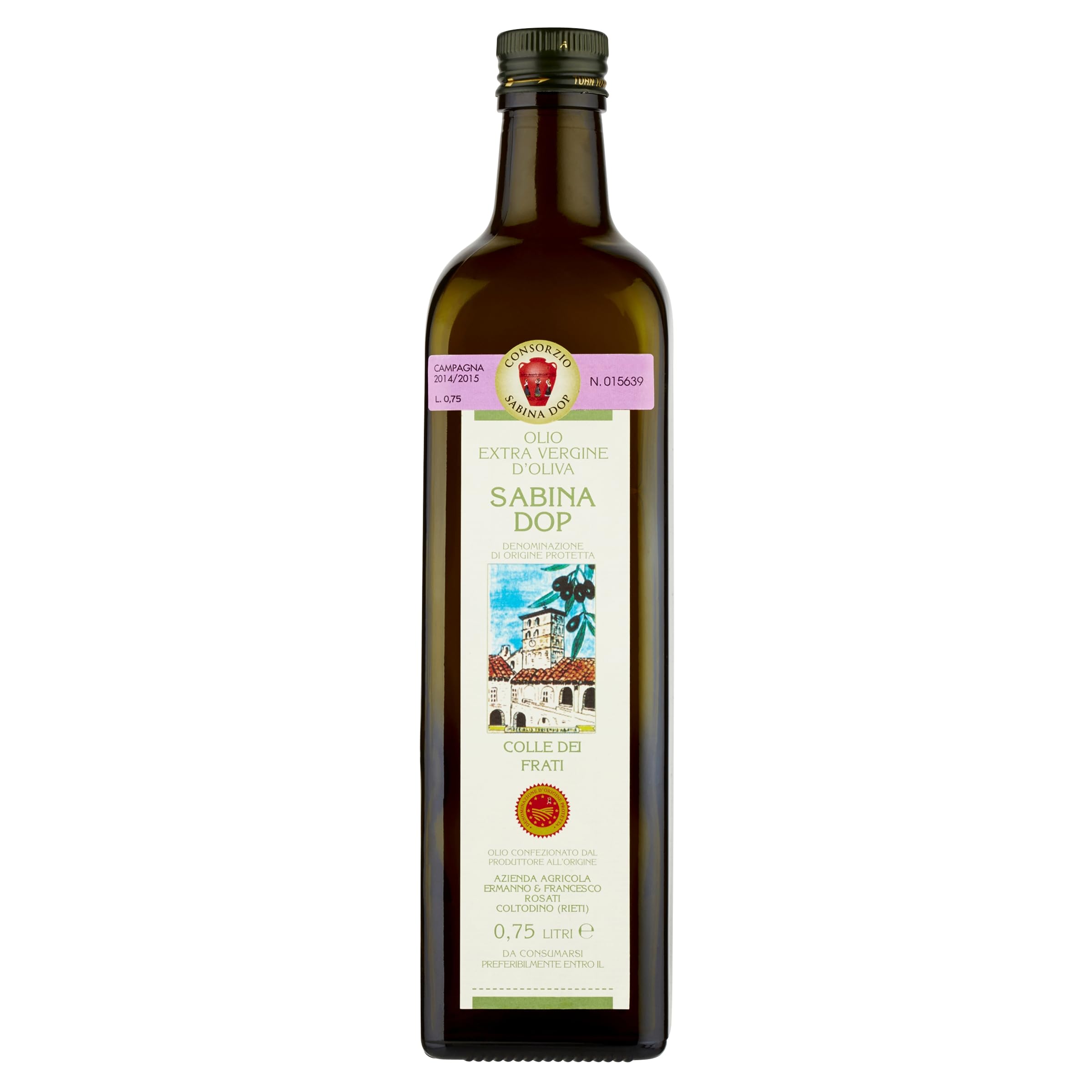 ROSATI(ロザーティ) サビーナ産EXヴァージンオイルDOP 500ml 1本