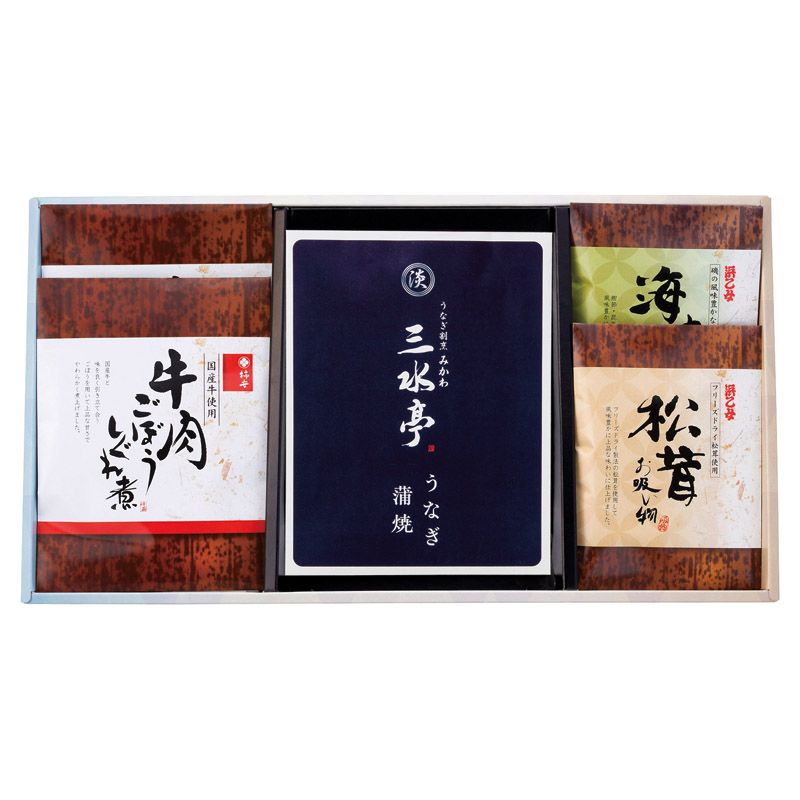 三河一色産うなぎの蒲焼/柿安/お吸物セット C-A