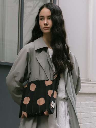 JOSEPH&STACEY公式 ニットバッグ Lucky Pleats Knit Crossbody M Dot (ALL)