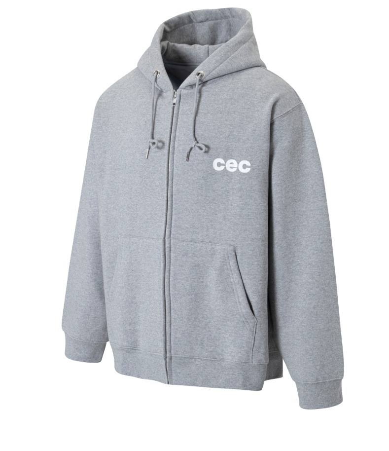 CEC ZIP-UP HOODIE(GRAY) 10,010円