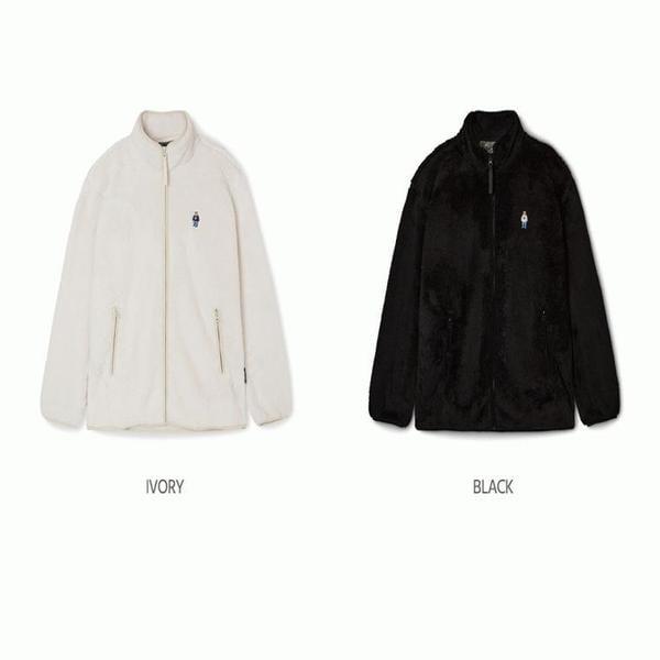 スティーブ パープルス ジップアップ / Steve Fur Fleece Zip-up_A WHMZF4V21U
