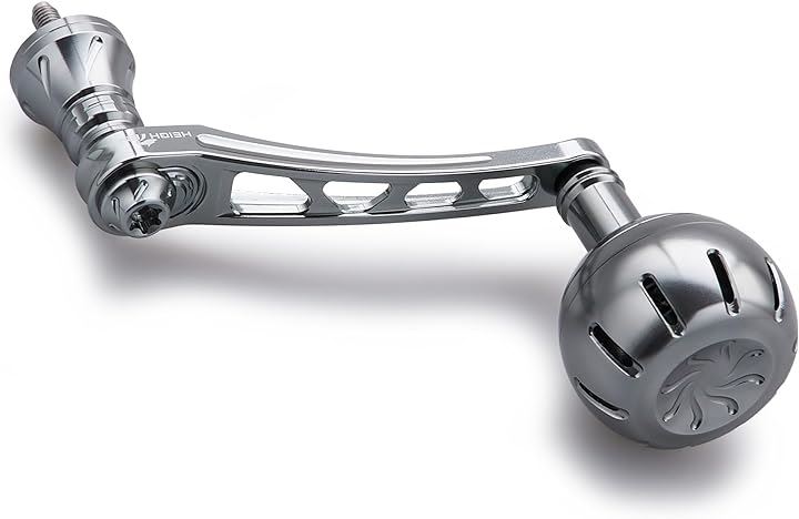 65-70mm可変 リール ハンドル 35/38mm ノブ搭載 シマノ ダイワ 通用 スピニングリール Chrysant Series 758(ガンメタル)