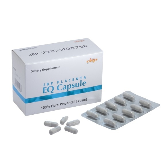 日本生物製剤社製 プラセンタEQカプセル　１箱（90粒）馬プラセンタ サプリメント 美容サプリ