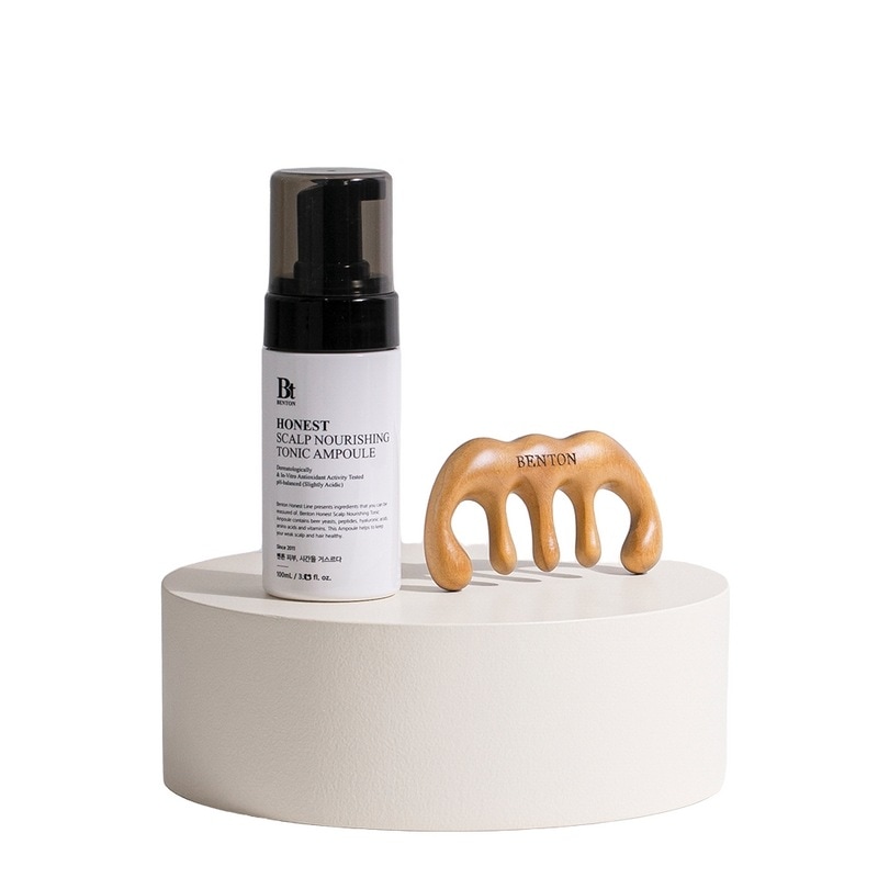 ベントンアーニスト頭皮栄養剤トニックアンプル100mL +頭皮カットマッサージ機
