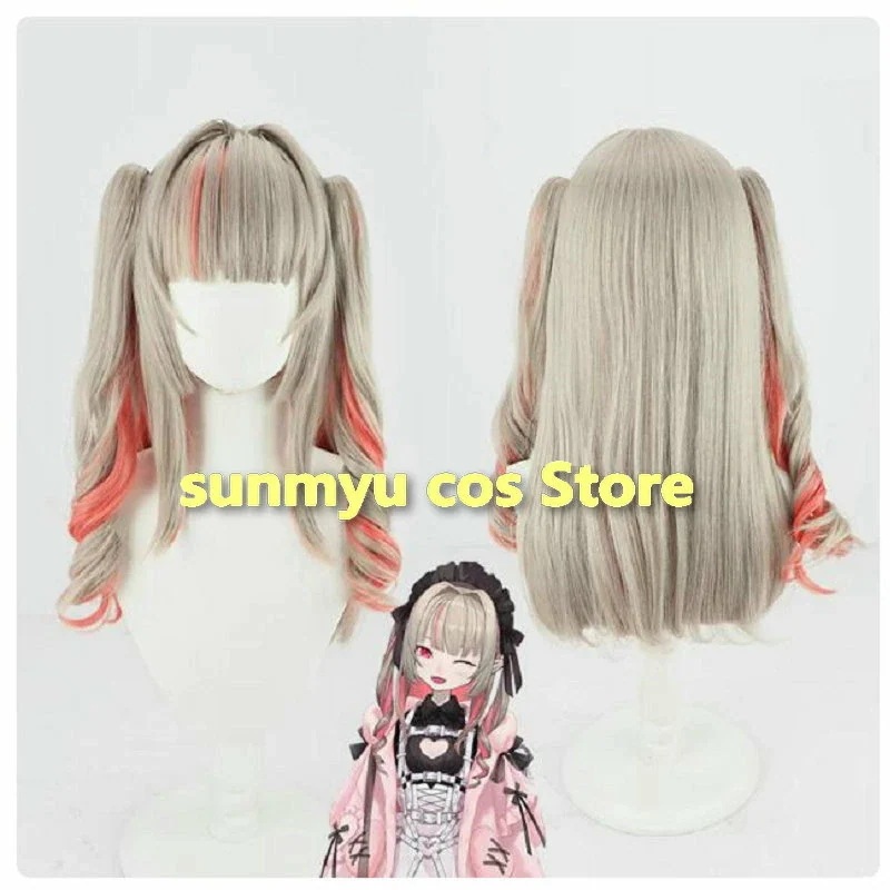 バーチャルYouTuber VTuber にじさんじ 魔界ノりりむ コスプレウィッグ