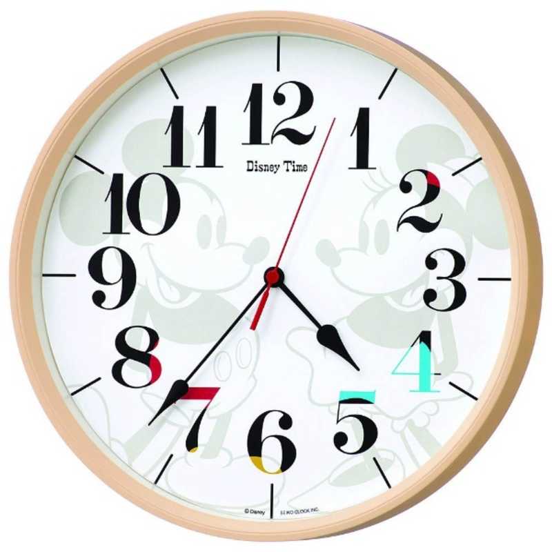 セイコー　電波掛け時計 ミッキー&ミニー　FW584A