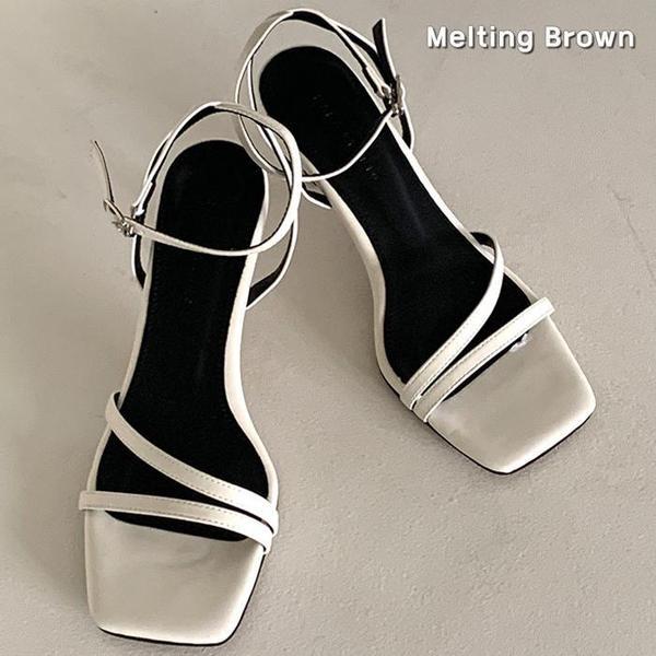 レディース夏サンダル 女性 ストラップサンダルヒール KR74