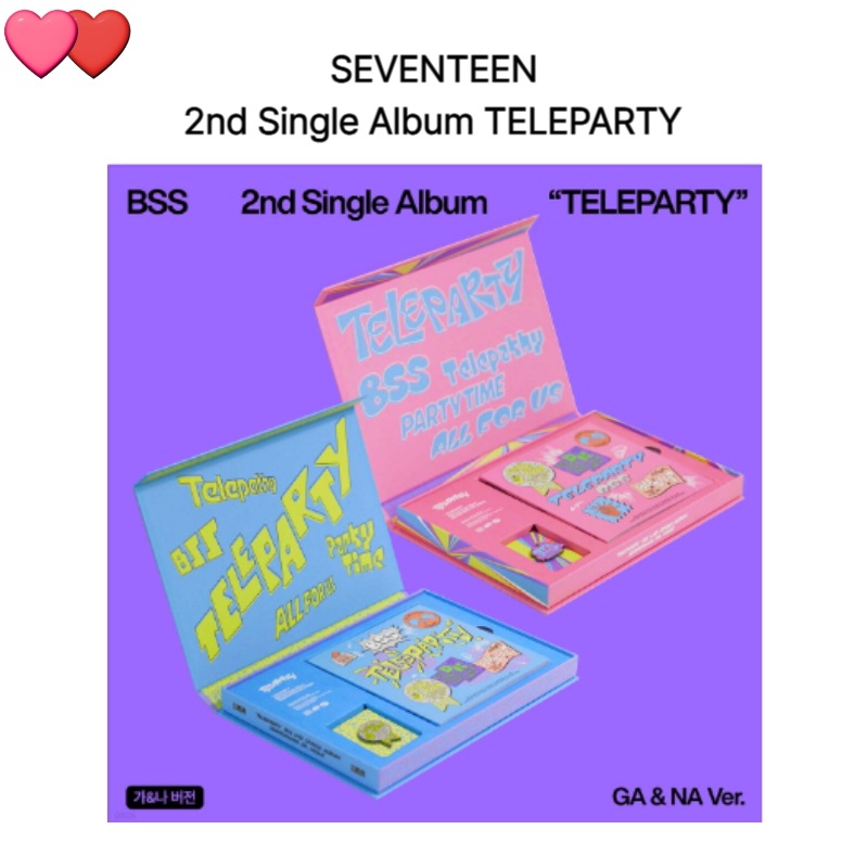 (特典)SEVENTEEN 2nd Single Album TELEPARTY チャート反映 5,123円