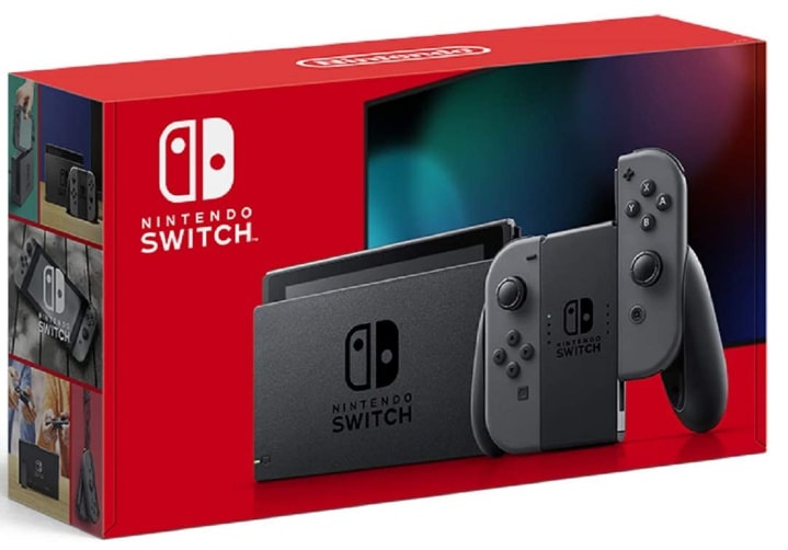 Nintendo Switch 本体 Joy-Con グレー　バッテリー長くなったタイプ